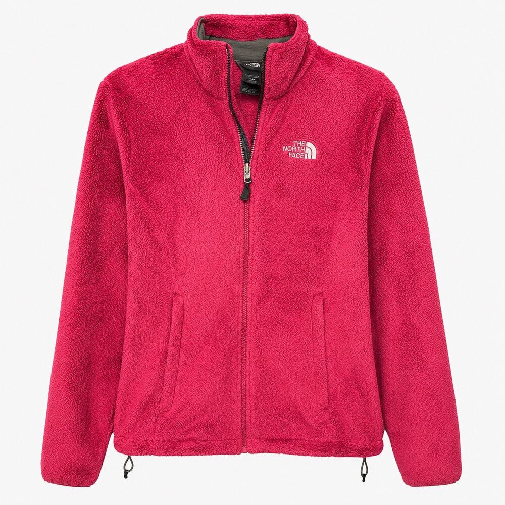 The North Face Osito Jacket Womens Size Medium Pink Fleece Full Zip Gorpcore